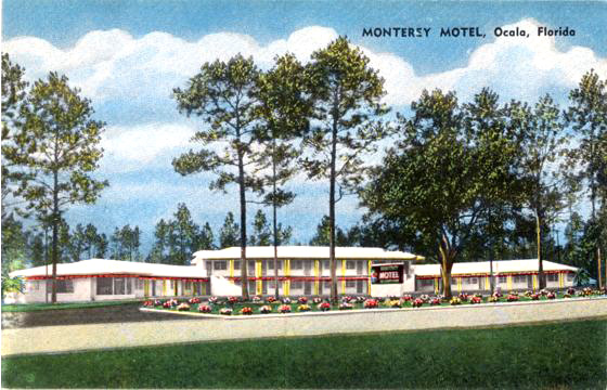 Monterey Motel Postcard 2