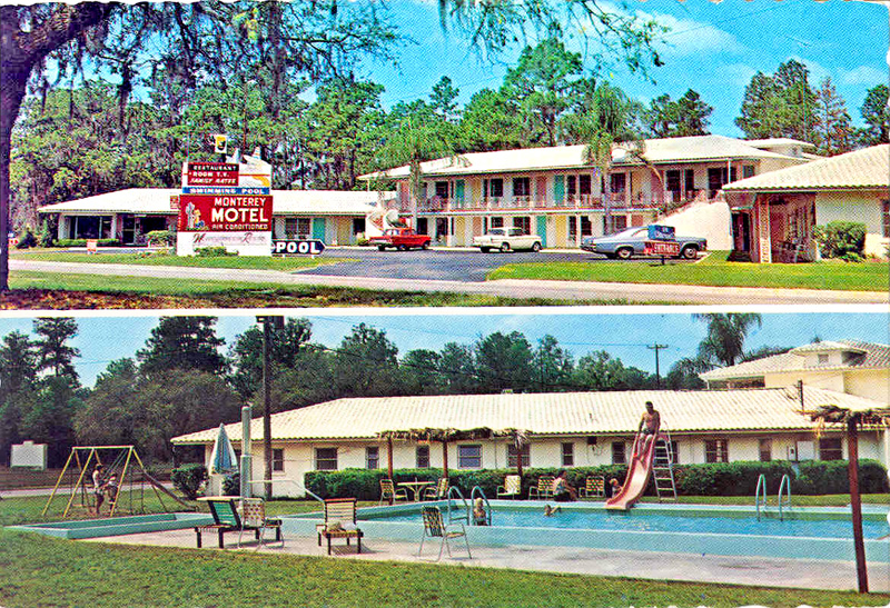 Monterey Motel Postcard 1